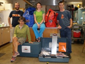 OSU SRP pre-deployment gear and scientists